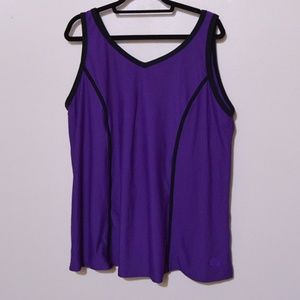 4X Swimsuit Top With Built in Bra